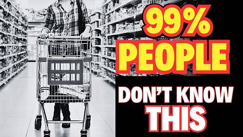 WHY YOU'LL NEVER GROCERY SHOP THE SAME AGAIN