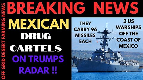 Breaking News: Is Mexican Drug Cartels In Danger ? Ukraine Talks Going Very Badly..