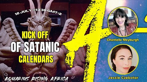Connecting with Jessie Czebotar #194 - Kick Off of Satanic Calendars (July 2025) 