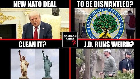 Trump NATO Deal | Supreme Court Rules For Trump | Clean Statue of Liberty? | JD Vance Runs Weird?