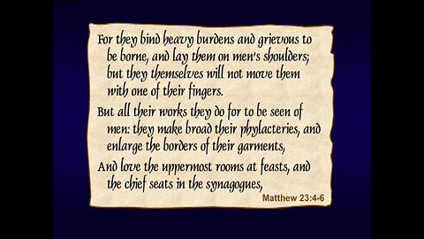 Matthew Session 16