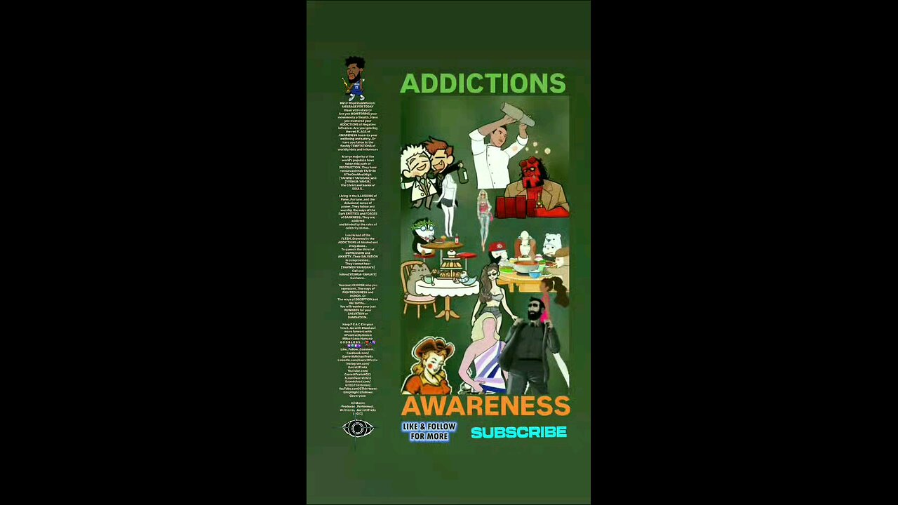▪︎ADDICTIONS AWARENESS▪︎