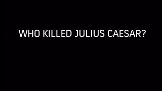 Unearthing Ancient Secrets: Who Killed Julius Caesar? (2009, 720p HD Documentary)
