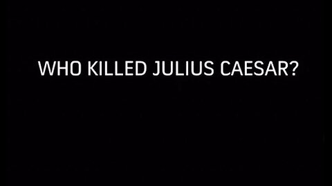 Unearthing Ancient Secrets: Who Killed Julius Caesar? (2009, 720p HD Documentary)