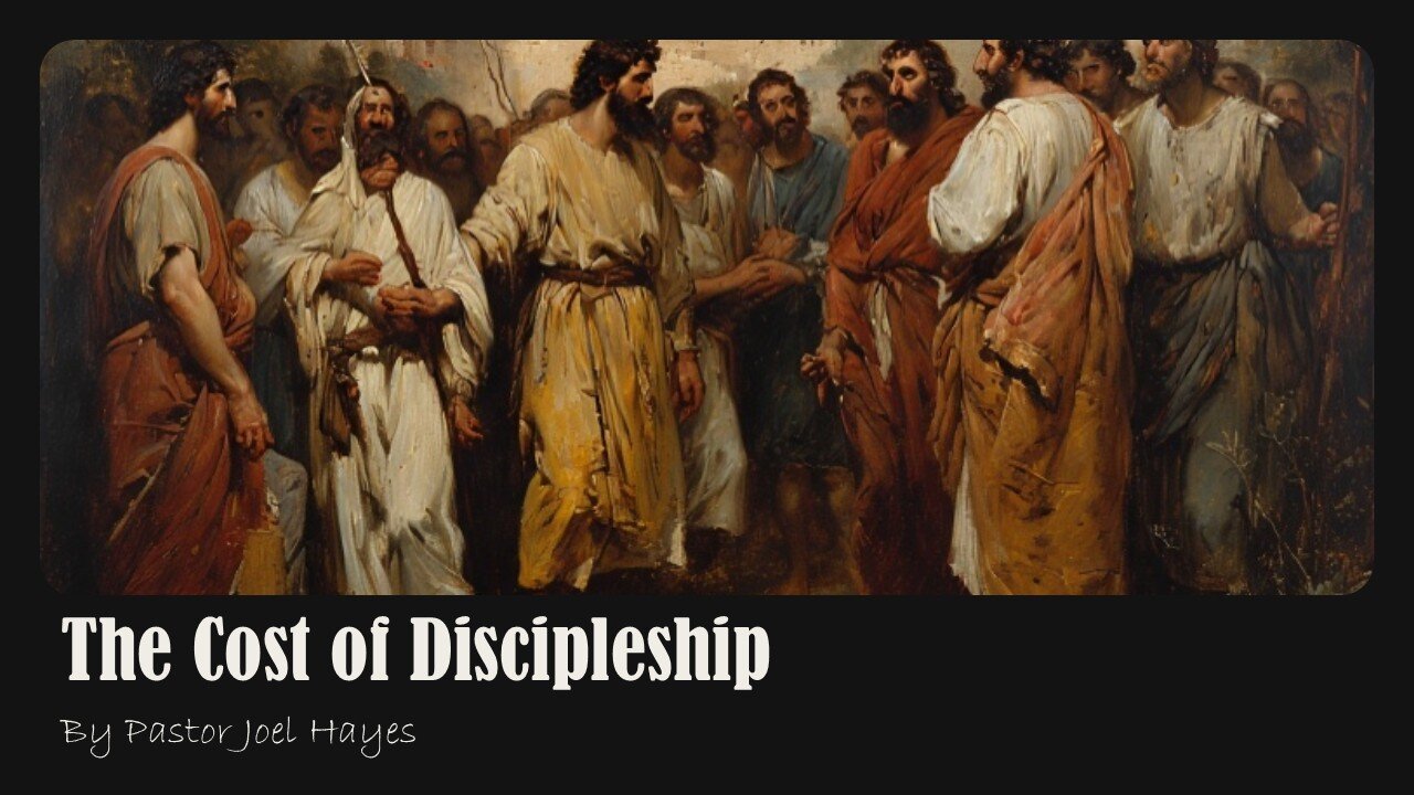 The Cost of Discipleship | Pastor Joel Hayes