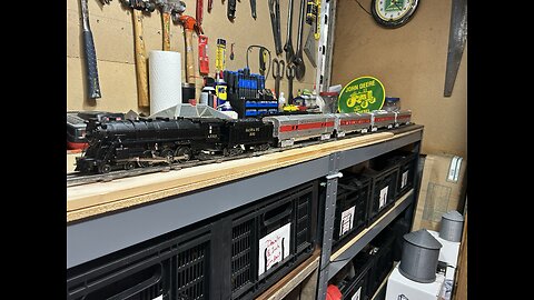 K Line Santa Fe Passenger Toy Train