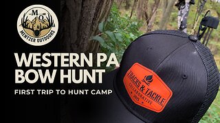 Mid Season Archery Camp: Close calls, Cabin Time, and Surprise Trail Cam Footage I Mentzer Outdoors