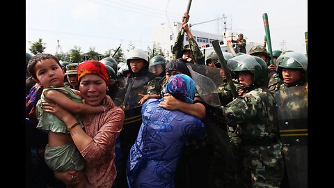 CAUGHT ON CAMERA: Chinese Soliders harass Uyghurs Shop Keepers in Xinjiang!