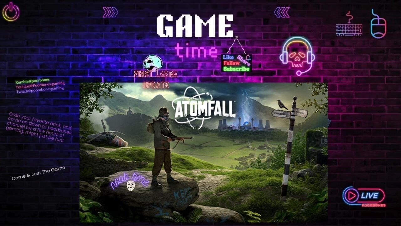 👣 Atomfall - game play ( -_•)╦̵̵̿╤─