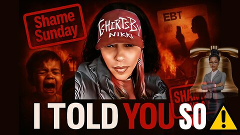 SHAME SundayS / A SOCIETY will Rise NO Higher Than The MORALITY of it's WOMEN