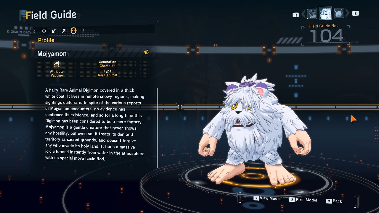 mojyamon all digivolution/de-digivolution/profile Digimon Story Time Stranger