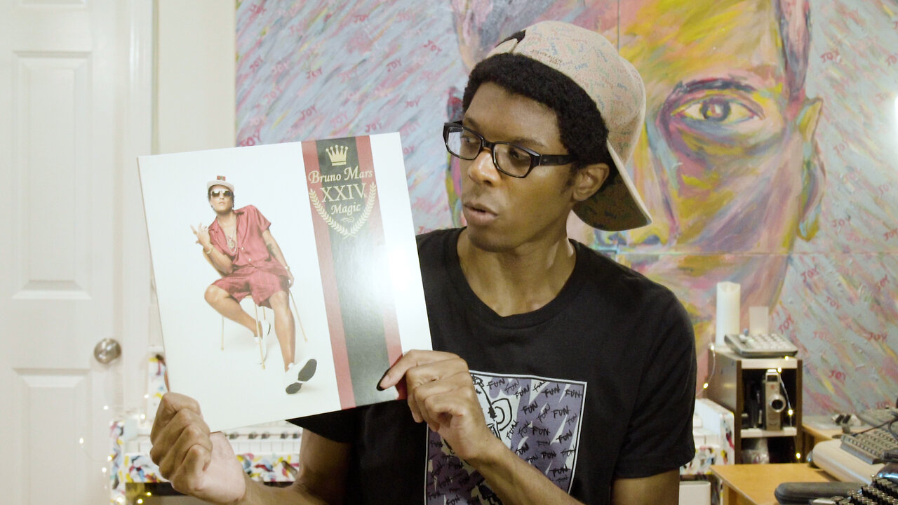 Bruno Mars - 24K Magic - Album (Vinyl Record) UNBOXING WHAT'S INSIDE??