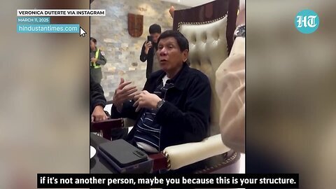 Ex-Philippines President Duterte Sent To Hague After Arrest Under ICC Warrant; Netanyahu On Edge