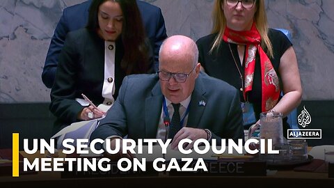 UN Security Council holds meeting on the situation in the Middle East and Gaza