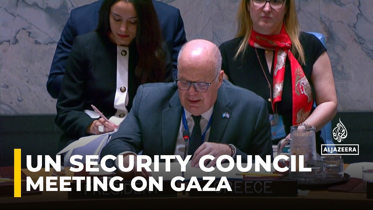 UN Security Council holds meeting on the situation in the Middle East and Gaza