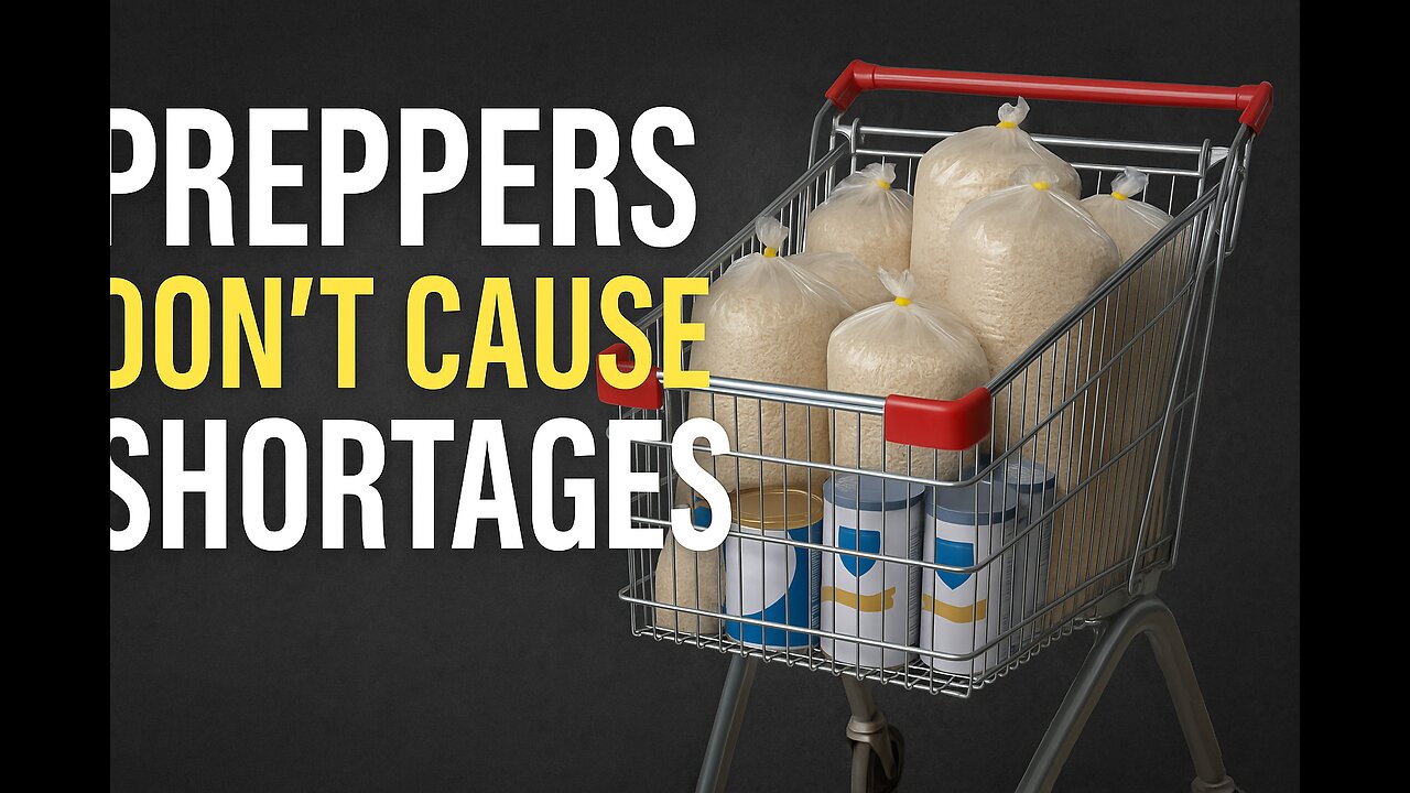 Preppers Are Causing SHORTAGES!