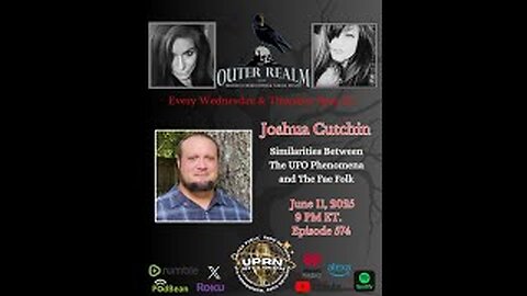The Outer Realm- Similarities Between The UFO Phenomena and The Fae Folk with Joshua Cutchin