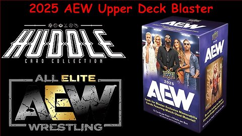 Pulling Cool Inserts From A 2025 Upper Deck AEW Blaster