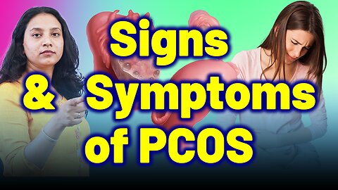 Signs & Symptoms of PCOS. | Treatment & Cure | Homeopathy, Medicine & Surgery