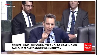 Josh Hawley Goes Absolutely Nuclear On 23andMe CEO