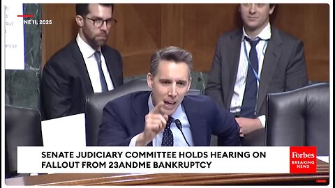 Josh Hawley Goes Absolutely Nuclear On 23andMe CEO