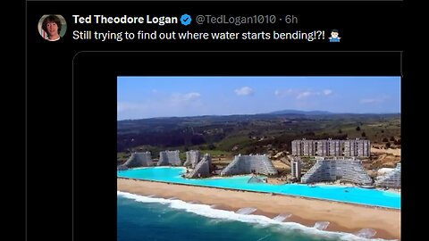 Lookey, Lookey. Still trying to find out where water starts bending