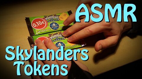 Unboxing Skylanders Tokens - No voice [ ASMR ]