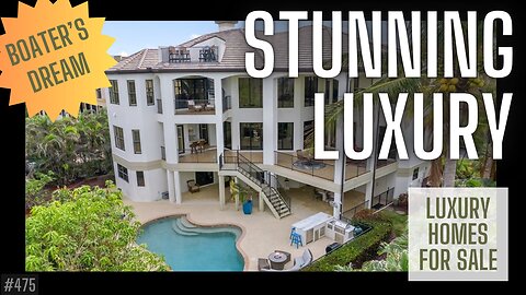 STUNNING LUXURY | WATERFRONT HOME | POOL | Fort Myers Home | LUXURY HOMES For Sale in SWFL