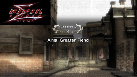 Ninja Gaiden Sigma Playthrough Chapter 8 (Alma Greater Fiend)