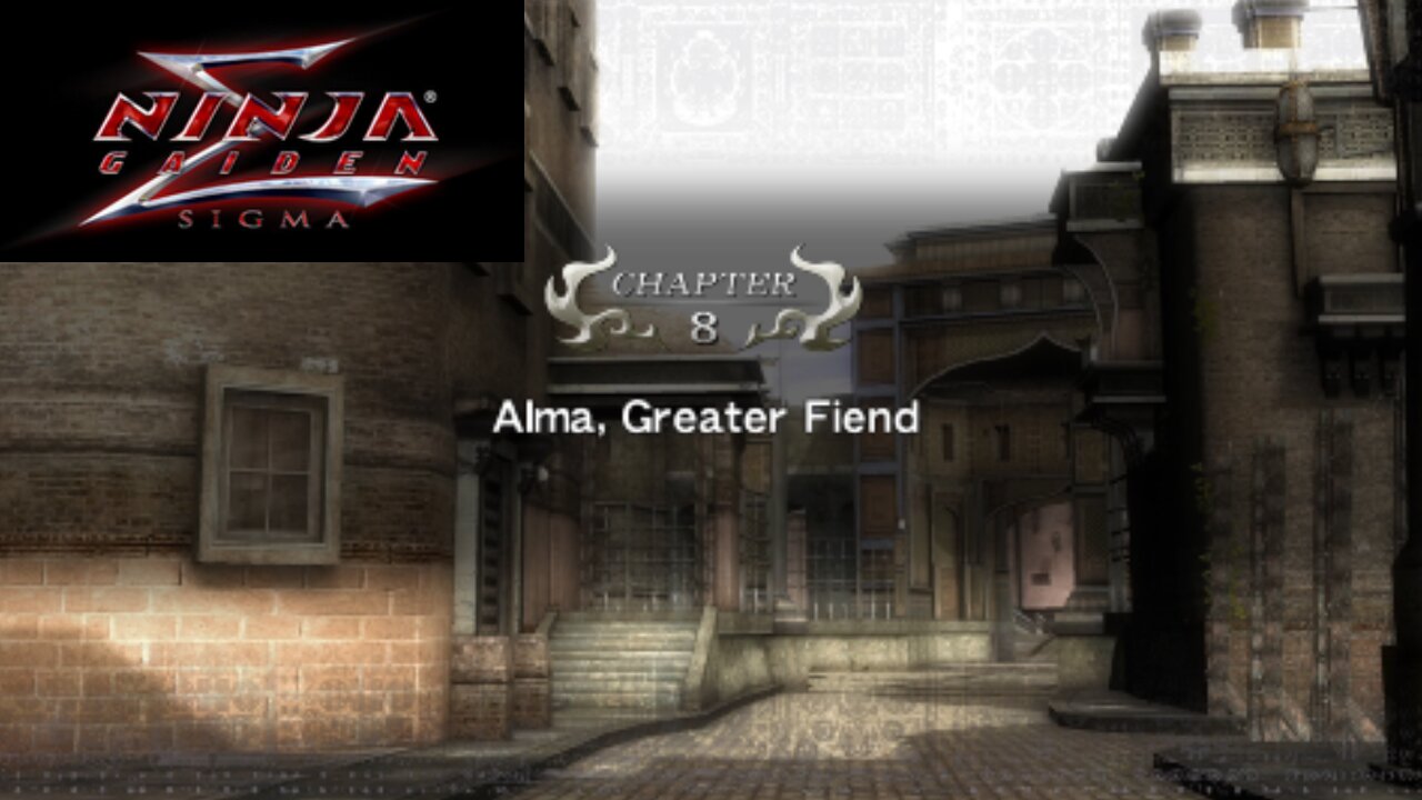 Ninja Gaiden Sigma Playthrough Chapter 8 (Alma Greater Fiend)