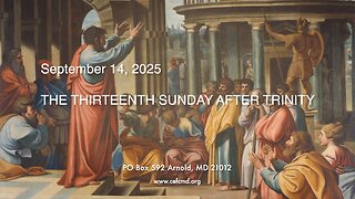 Cornerstone Free Church Worship Service - September 14, 2025