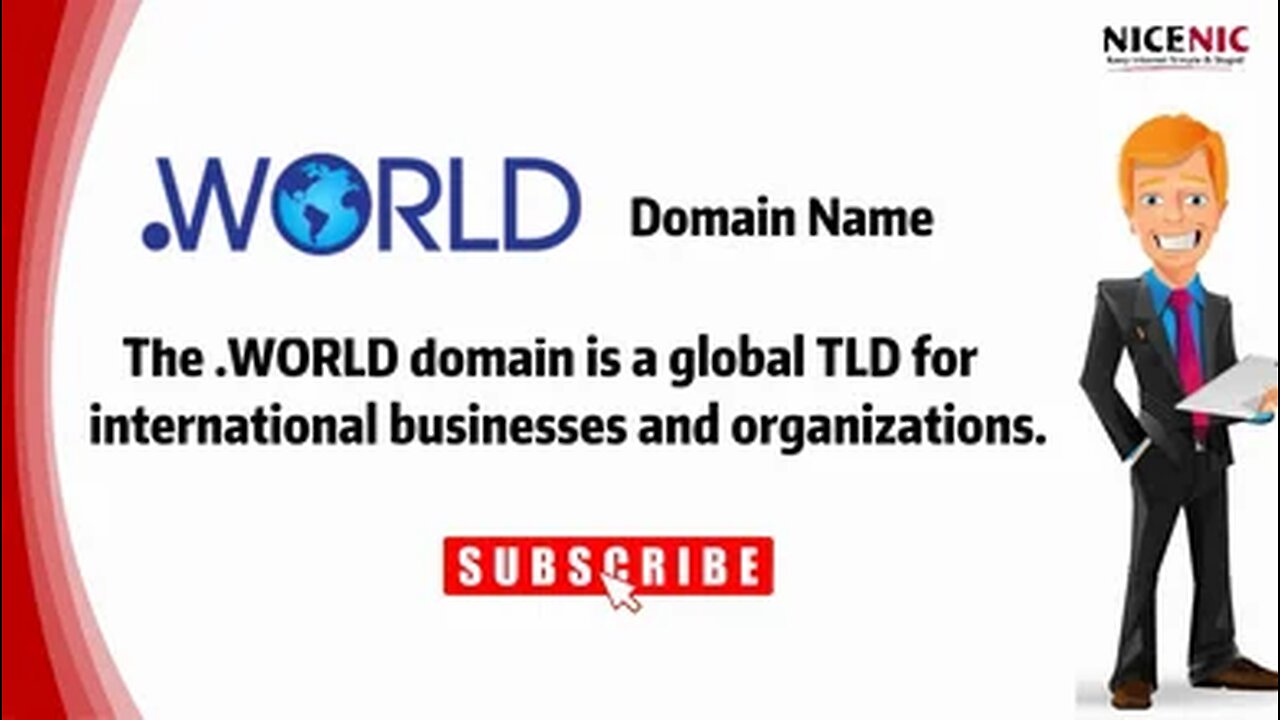 Cheap .WORLD Domain Name: A global TLD for international businesses and organizations.