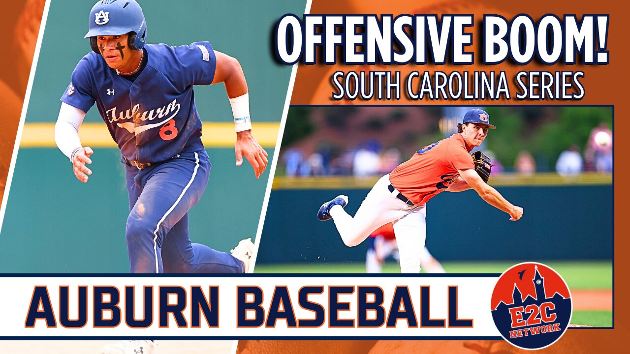 The Offense Explosion for Auburn Baseball vs South Carolina | 2025 Season