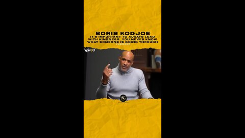 It’s important to always lead with kindness