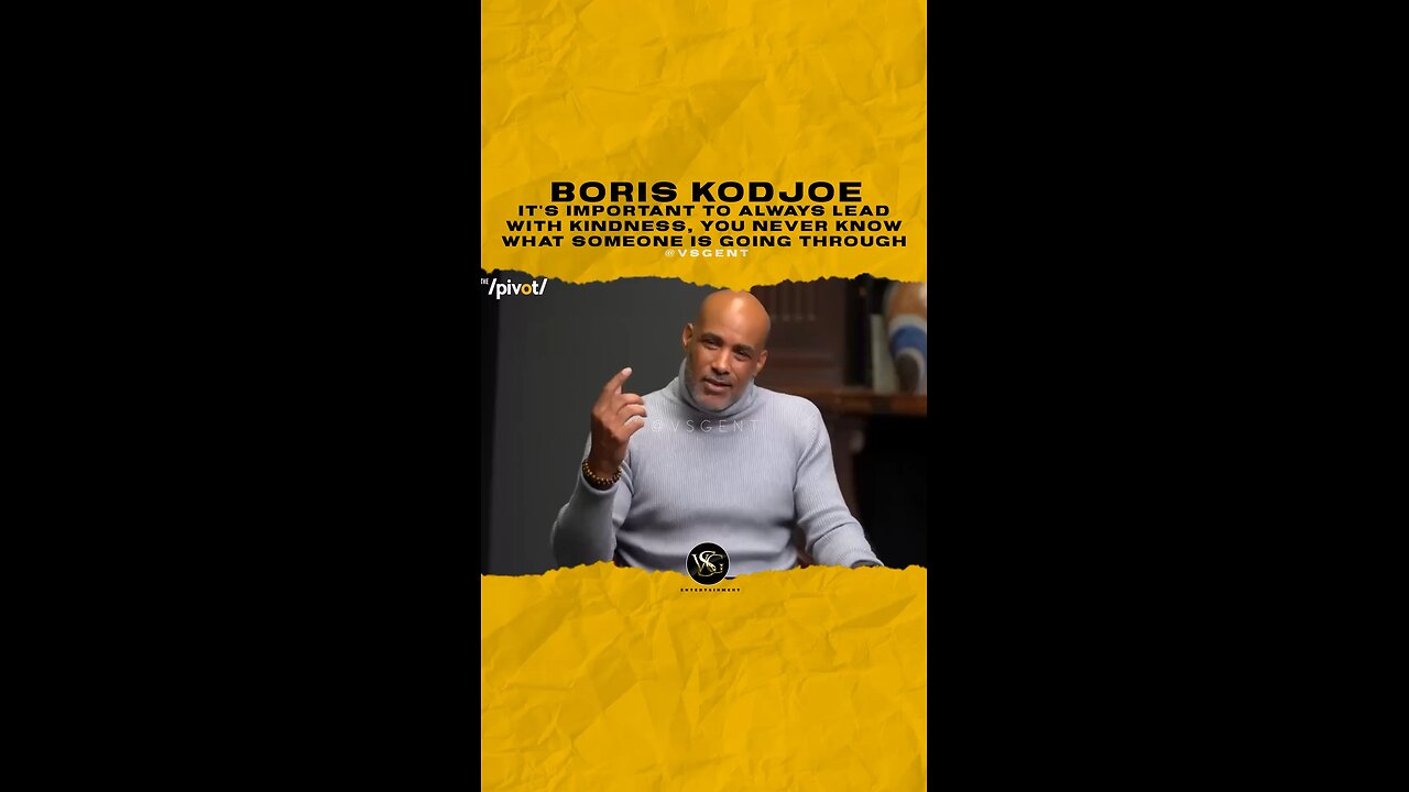 It’s important to always lead with kindness