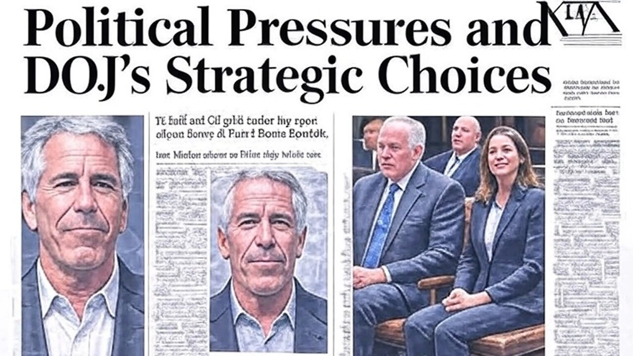 Political Pressures and DOJ’s Strategic Choices: Epstein Case Closure (Part 3)