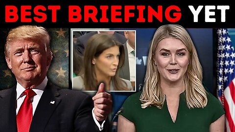 Watch Trump Press Secretary ROAST CNN's Kaitlan Collins Over Biden Autopen! - 3/17/2025