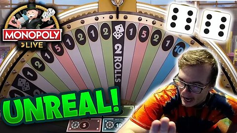 UNREAL MONOPOLY LIVE BONUS ROUND!