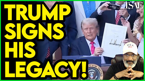 On America's Birthday Trump Signs the "One Big Beautiful Bill