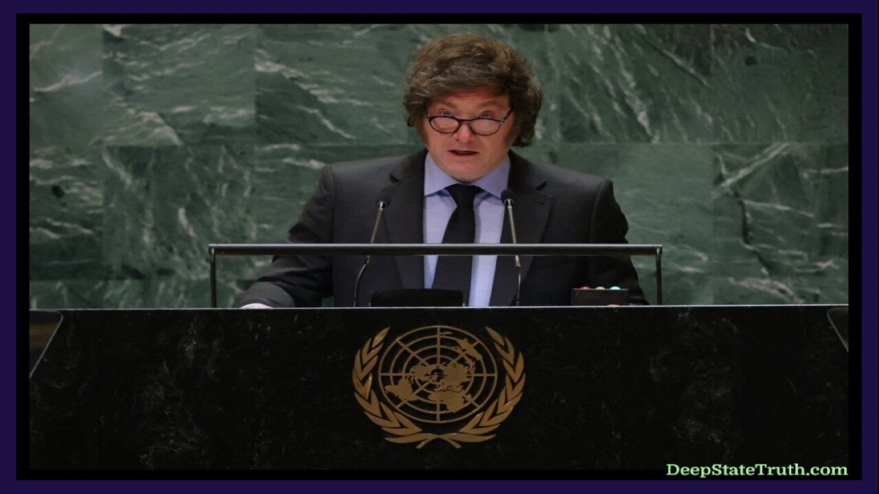 🌐 🇦🇷 Argentina President Javier Milei Shook the UN in His First Speech Criticizing the UN's Nefarious 2030 Agenda For World Control