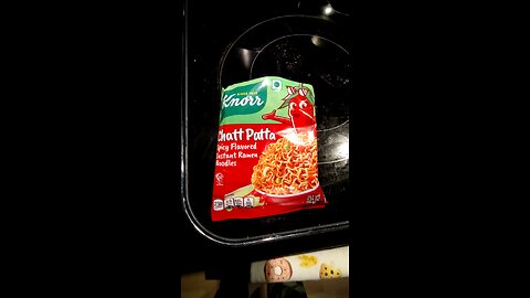 Eating Knorr Chatt Patta, Spicy Flavored Instant Ramen Noodles, Dbn, MI, 6/14/25