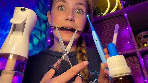 8 Aggressive Roleplays in 17 Minutes ¦ Cranial Nerve, Ear Clean, Haircut, Spa, Scalp Massage (asmr)
