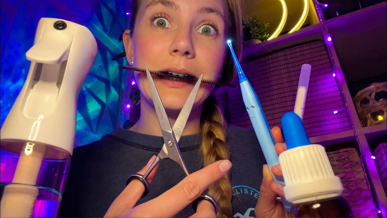 8 Aggressive Roleplays in 17 Minutes ¦ Cranial Nerve, Ear Clean, Haircut, Spa, Scalp Massage (asmr)