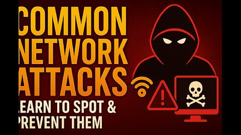 Common Network Attacks 🔥 Learn to Spot & Prevent Them