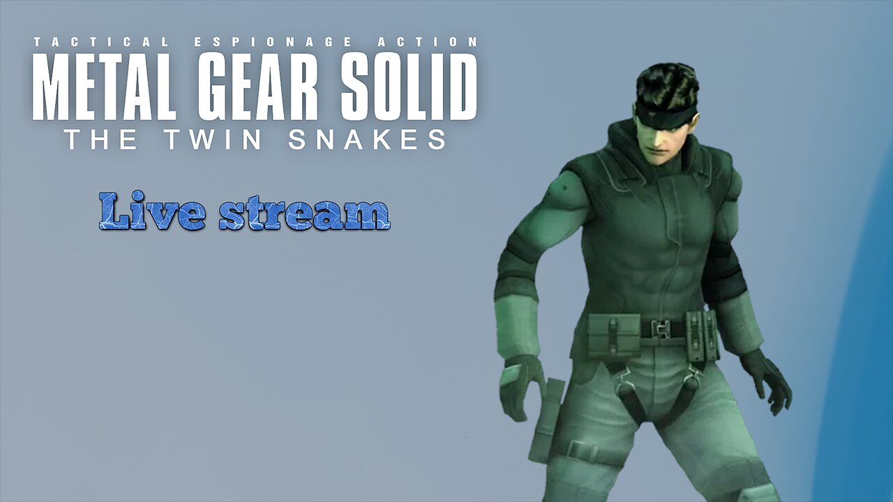 Metal Gear Solid: The Twin Snakes (Gamecube) part 1