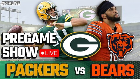 🚨 LIVE Packers vs Bears Pregame Show! Final Injury News & Predictions