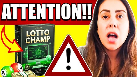 LOTTO CHAMP REVIEW (🚨 SCAM EXPOSED?) The Truth About LottoChamp Software Revealed! [2025]