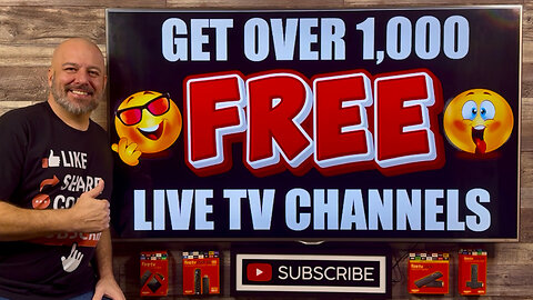 1,000's of FREE LIVE TV Channels with a working guide