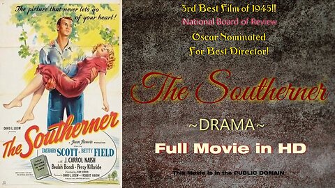 The Southerner 1945 - Drama - Full Movie in HD