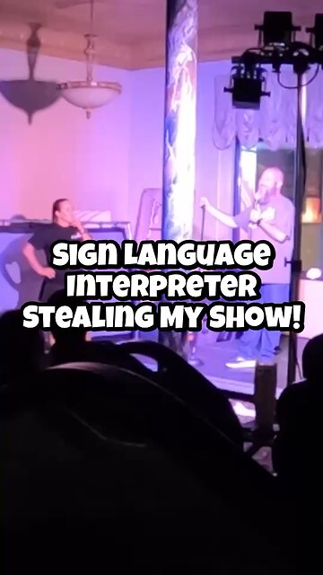 ASL Interpreter Is Very Funny